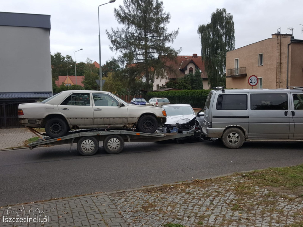Kolizja na skrzyżowaniu