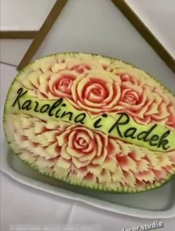 Paweł Libront. Carving, czyli cuda na talerzu