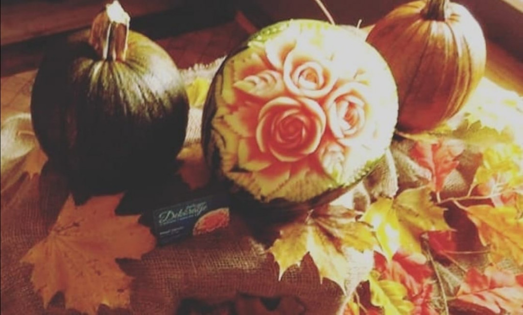 Paweł Libront. Carving, czyli cuda na talerzu