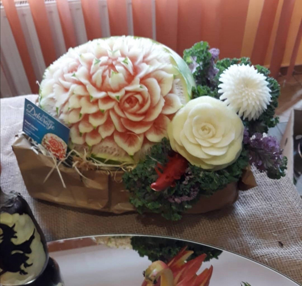 Paweł Libront. Carving, czyli cuda na talerzu