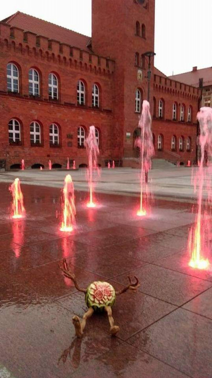 Paweł Libront. Carving, czyli cuda na talerzu