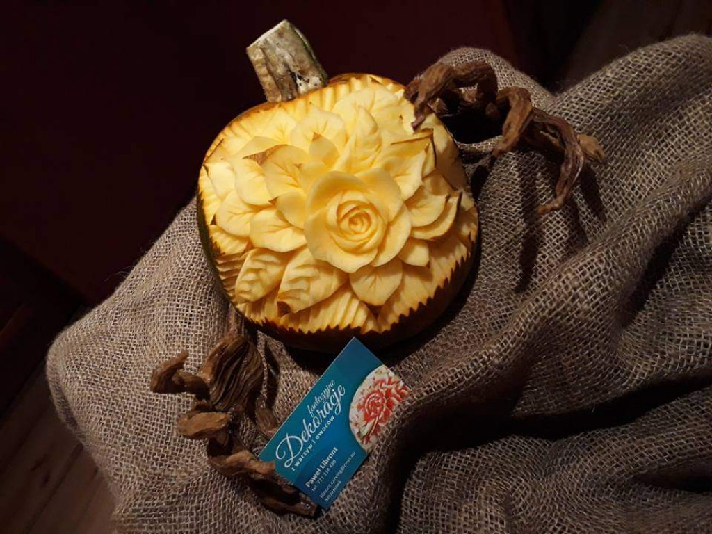 Paweł Libront. Carving, czyli cuda na talerzu