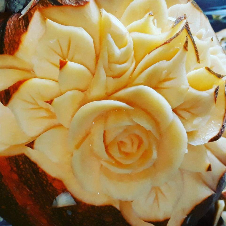 Paweł Libront. Carving, czyli cuda na talerzu