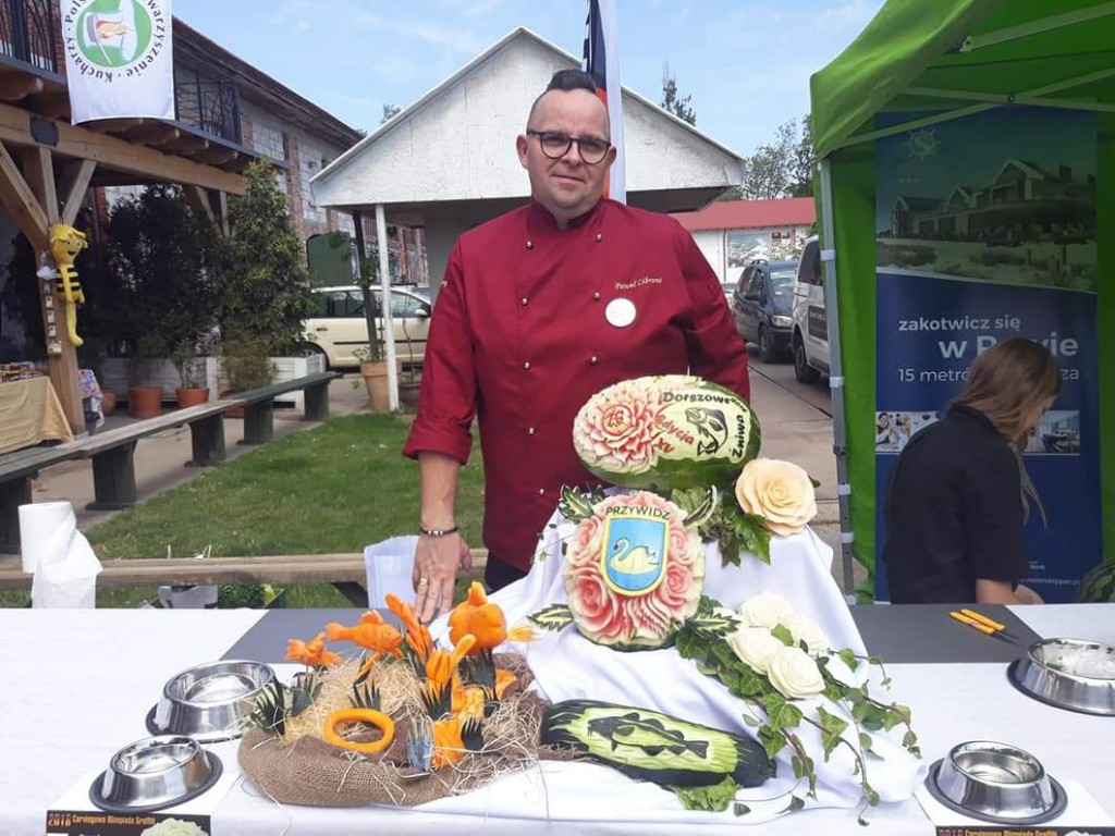 Paweł Libront. Carving, czyli cuda na talerzu