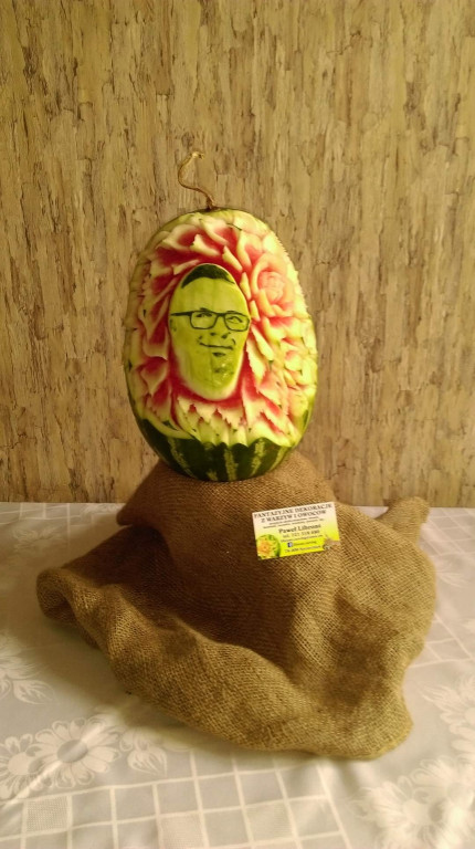 Paweł Libront. Carving, czyli cuda na talerzu