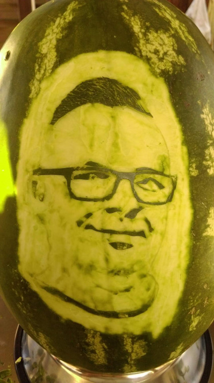 Paweł Libront. Carving, czyli cuda na talerzu