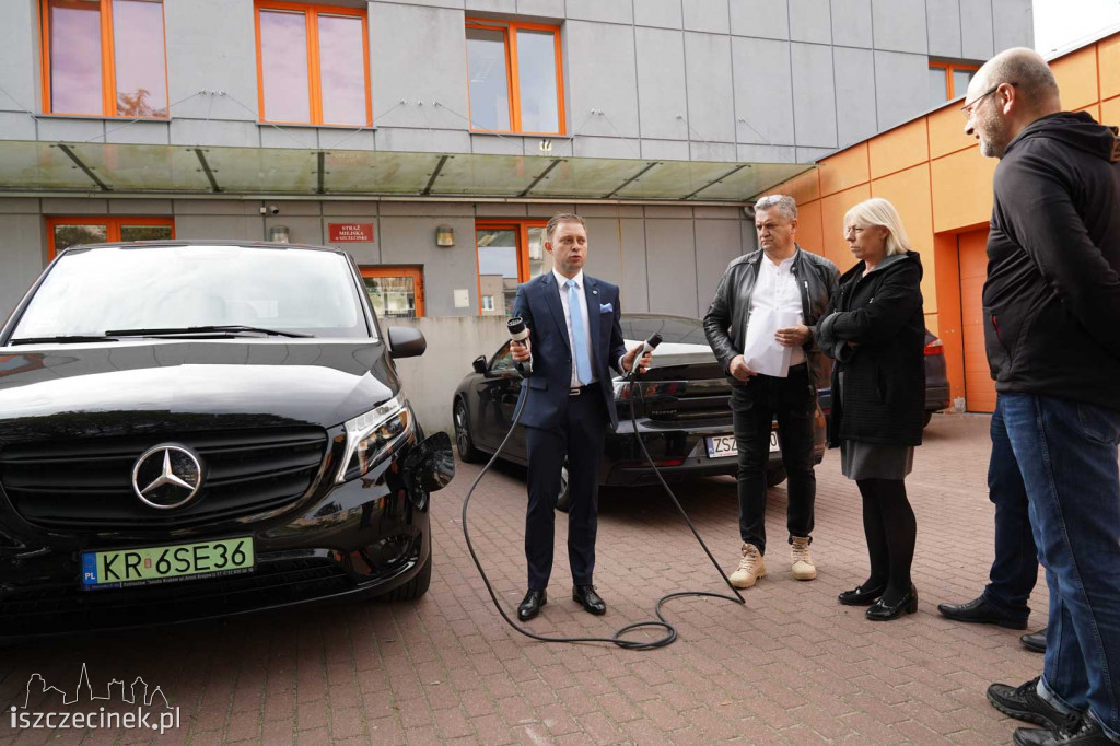 Tak będzie wyglądał nowy samochód straży miejskiej? Ruszyły testy elektrycznego auta