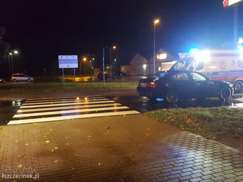 Wypadek na ulicy Polnej. Dwóch mężczyzn potrąconych na pasach
