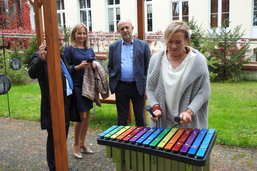 DPS w Bornem Sulinowie ma swój park sensoryczny