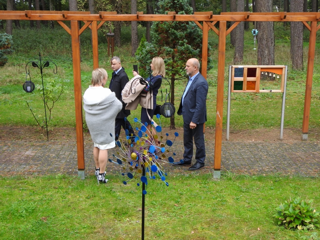 DPS w Bornem Sulinowie ma swój park sensoryczny