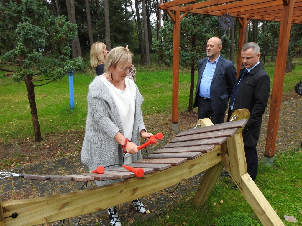 DPS w Bornem Sulinowie ma swój park sensoryczny