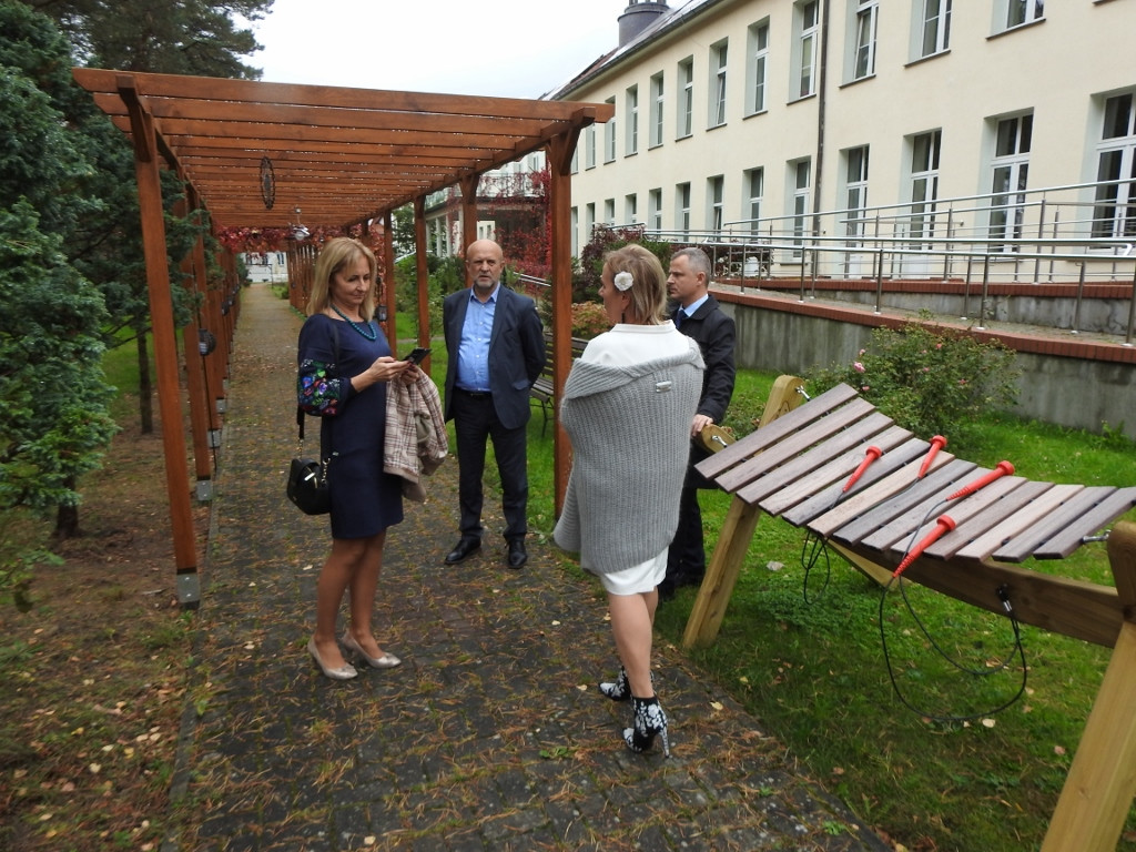 DPS w Bornem Sulinowie ma swój park sensoryczny