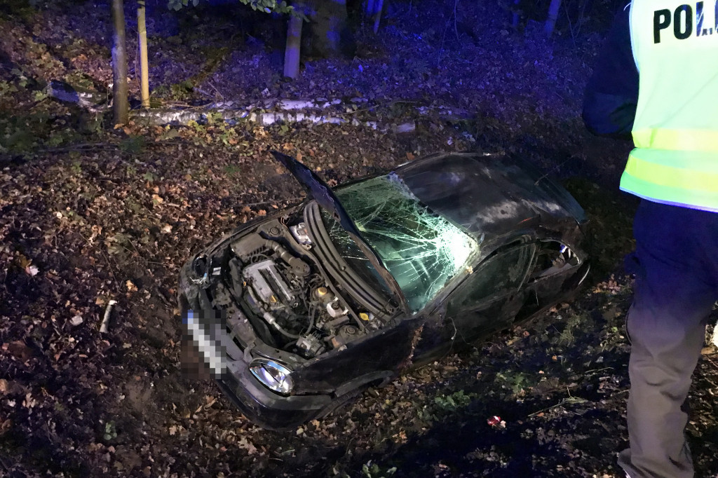 Dachowanie na DK-20. Są ranni
