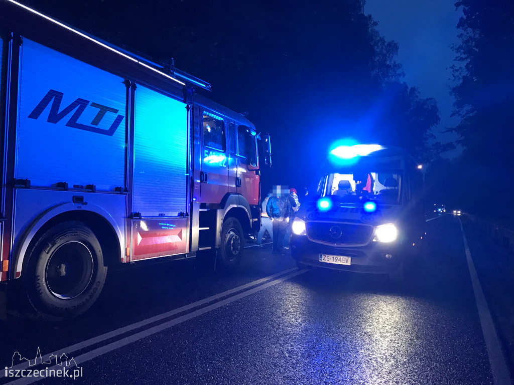 Dachowanie na DK-20. Są ranni