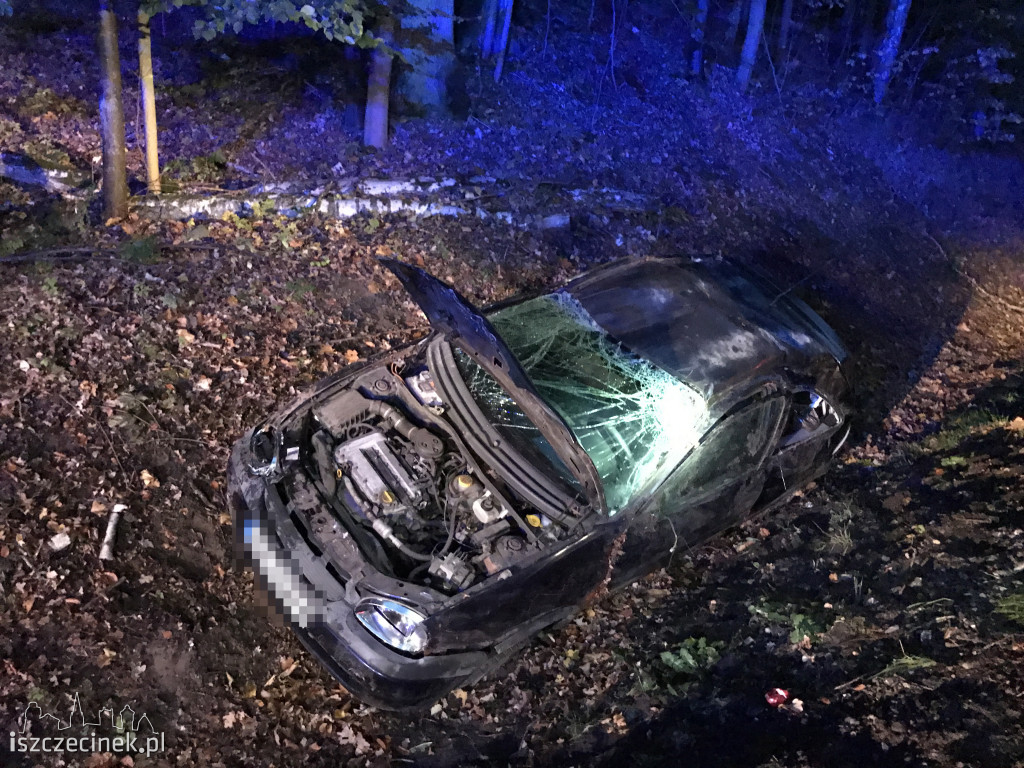 Dachowanie na DK-20. Są ranni