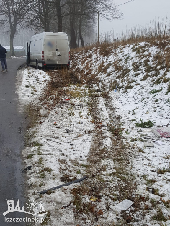 Zderzenie busa z osobówką pod Radaczem