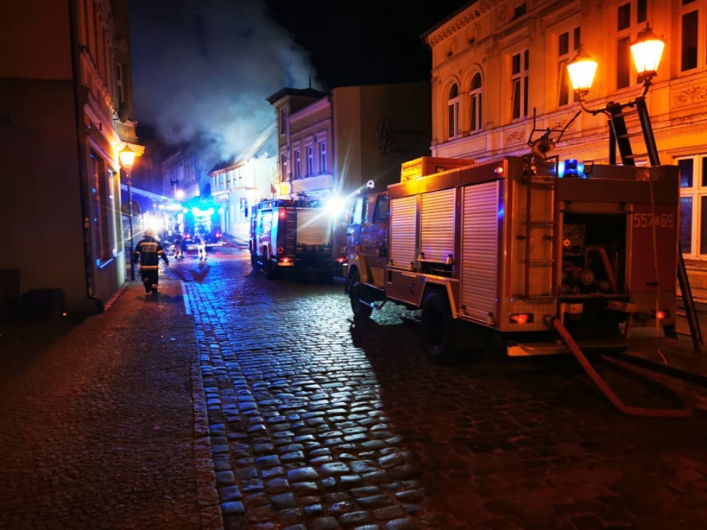 Wielki pożar restauracji Bogdana Trojanka, lidera zespołu Terne Roma ze Szczecinka