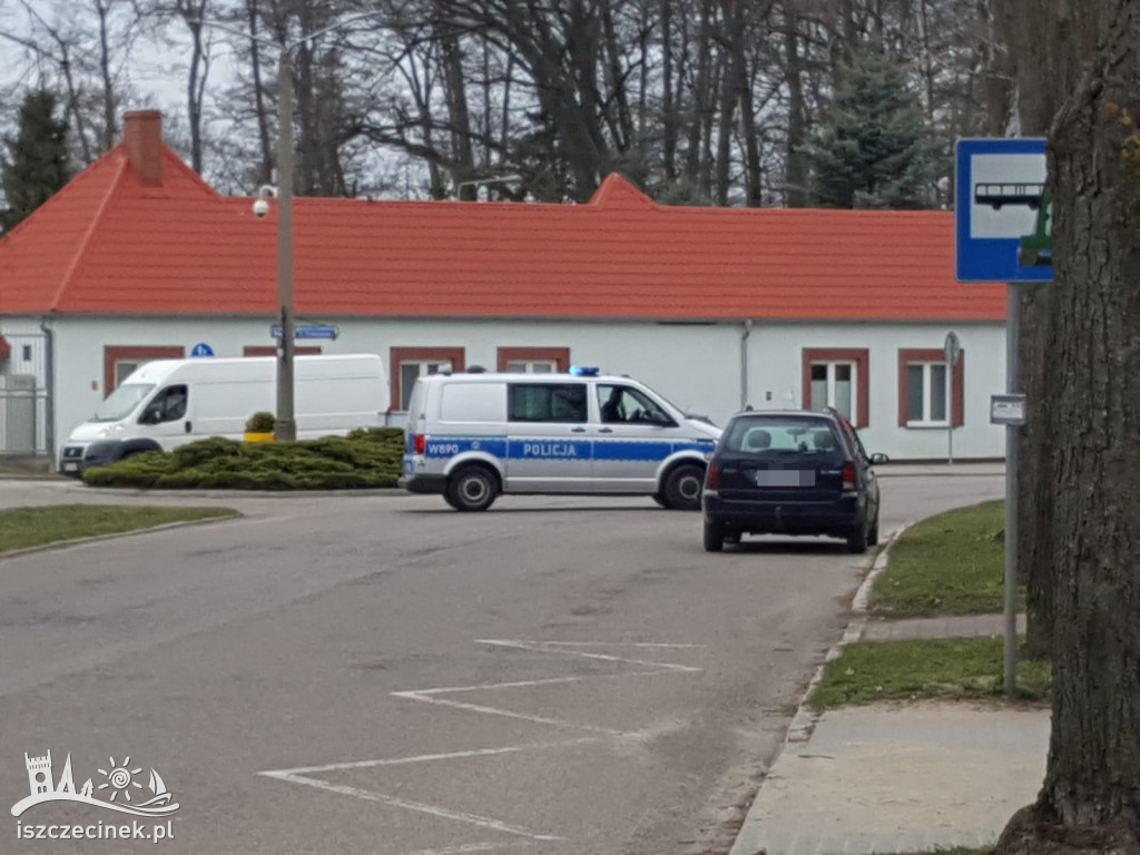 SZCZECINEK. Stłuczka na Piłsudskiego.
