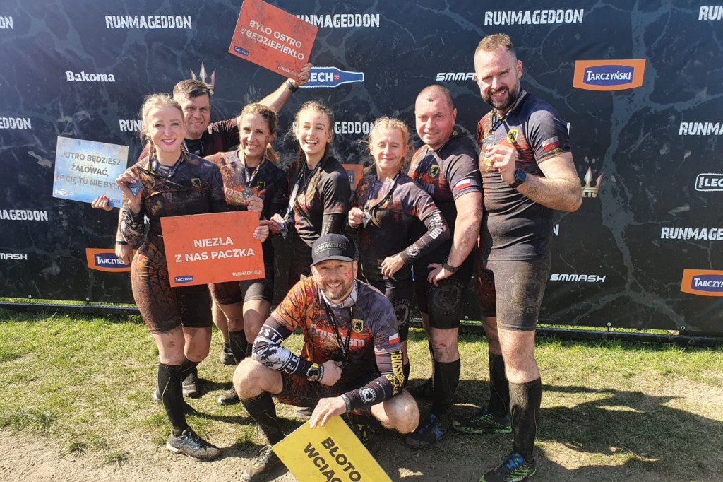 Bardzo udany start CrossTeam Szczecinek w Runmageddon Poznań