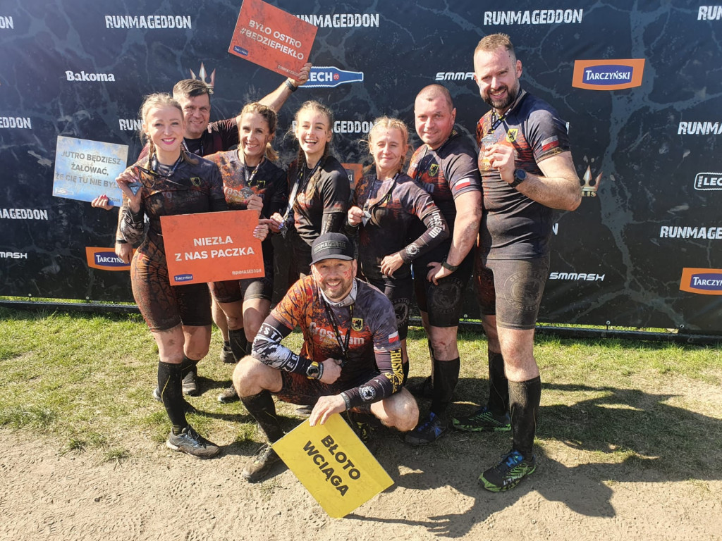Bardzo udany start CrossTeam Szczecinek w Runmageddon Poznań
