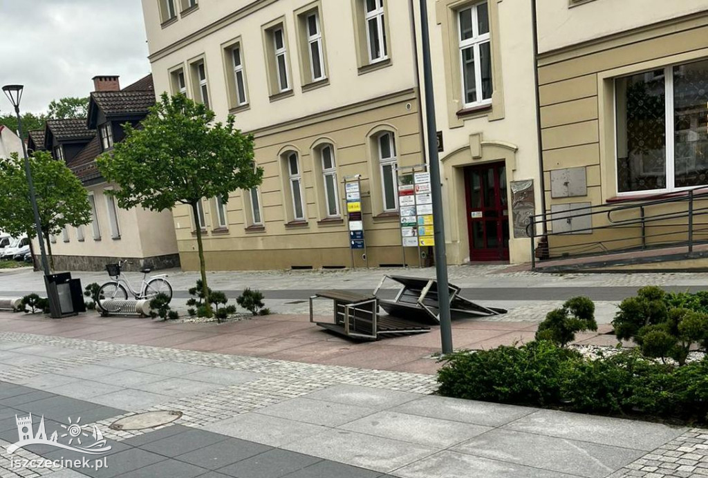 SZCZECINEK. Wichura w regionie