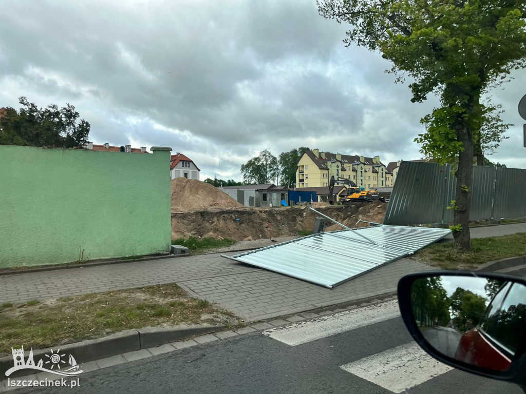 SZCZECINEK. Wichura w regionie