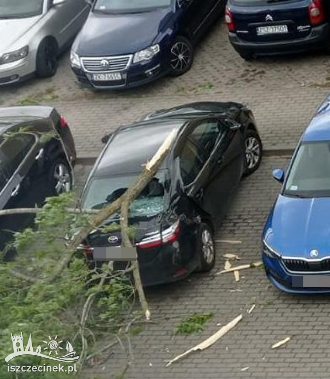 SZCZECINEK. Wichura w regionie