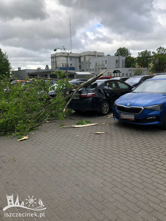 SZCZECINEK. Wichura w regionie