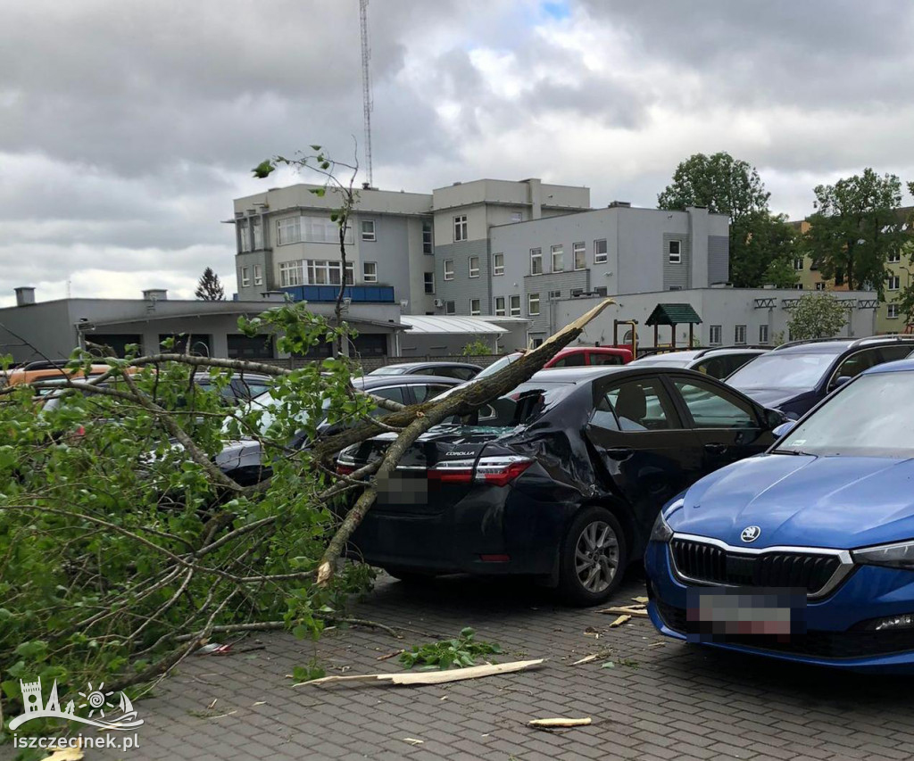 SZCZECINEK. Wichura w regionie