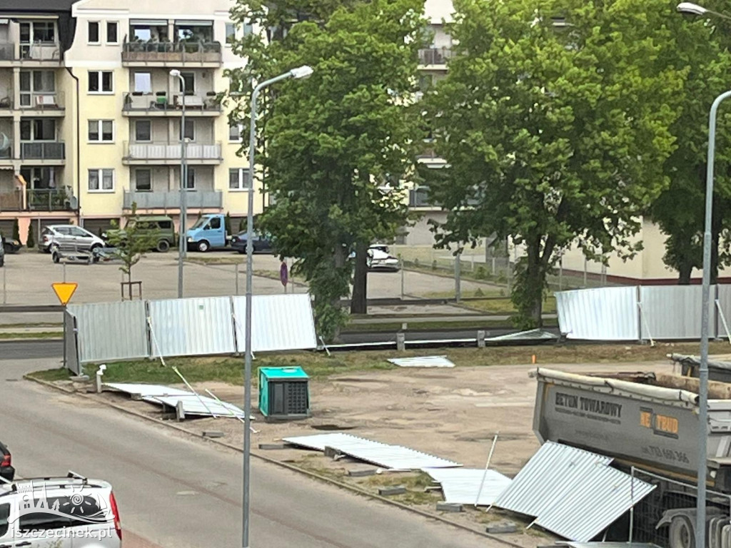 SZCZECINEK. Wichura w regionie