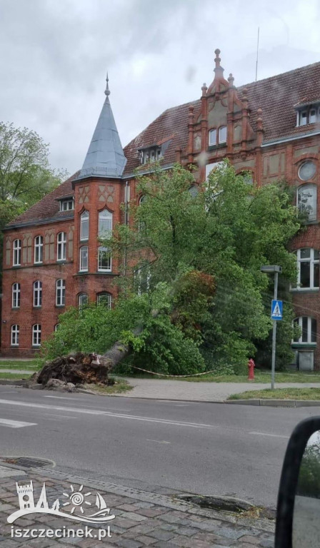 SZCZECINEK. Wichura w regionie