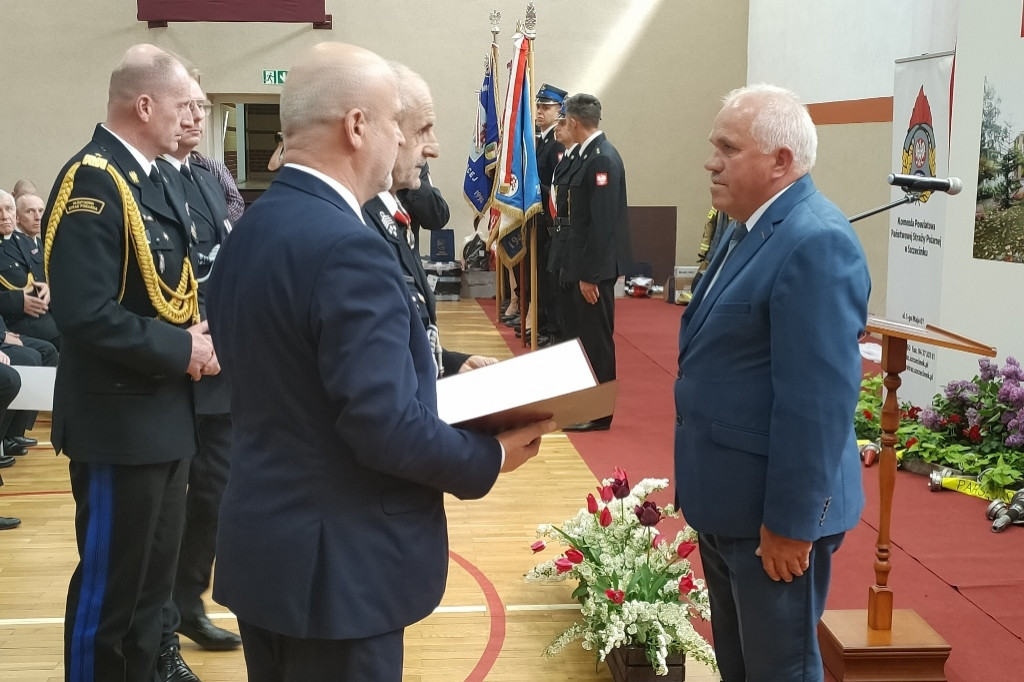 Świętowali strażacy z powiatu szczecineckiego