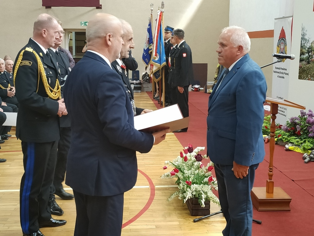 Świętowali strażacy z powiatu szczecineckiego