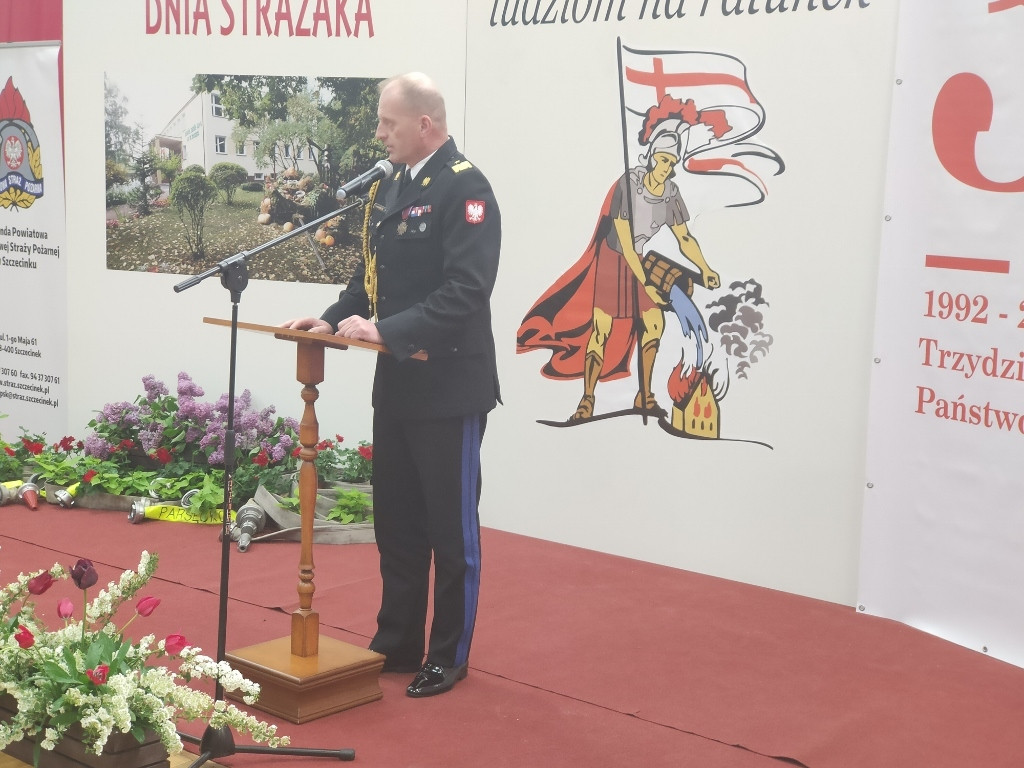 Świętowali strażacy z powiatu szczecineckiego