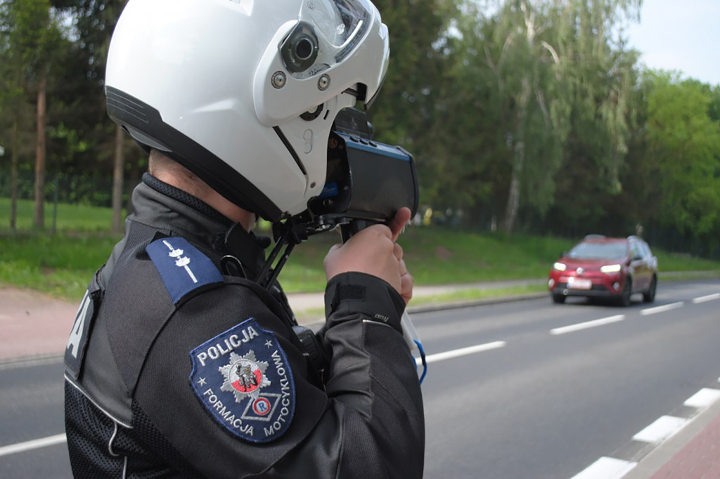 Szczecineccy policjanci na motocyklach