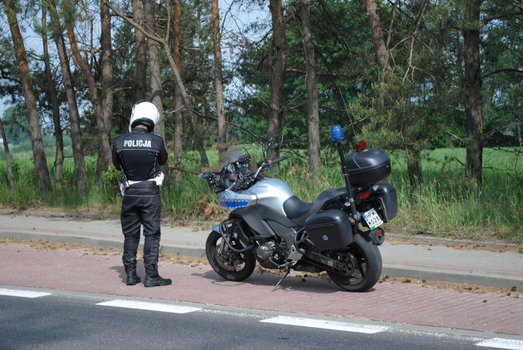 Szczecineccy policjanci na motocyklach