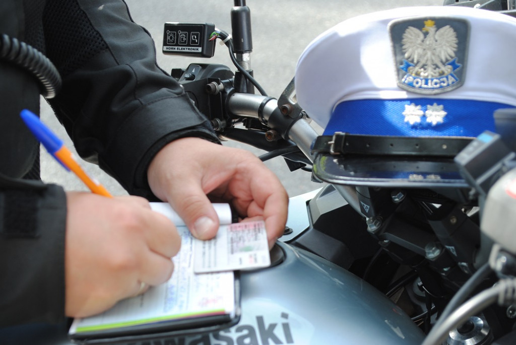 Szczecineccy policjanci na motocyklach