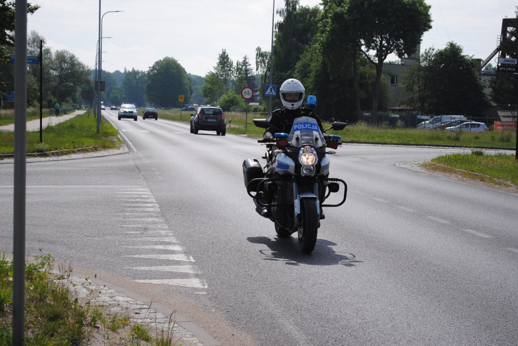 Szczecineccy policjanci na motocyklach