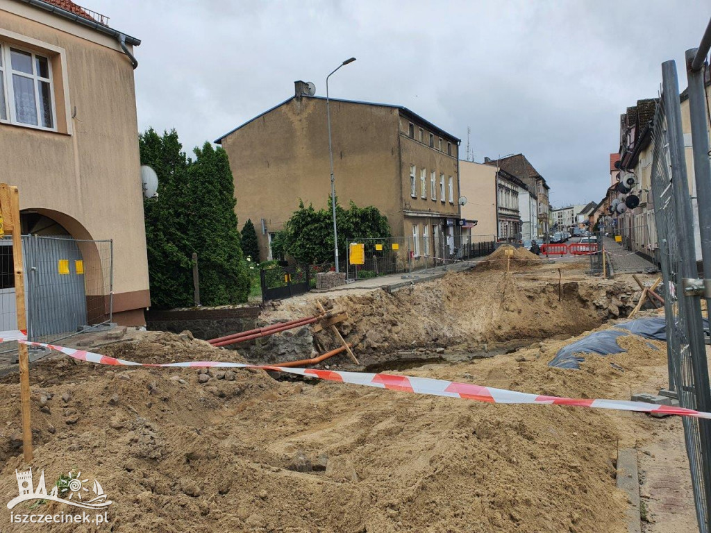 Postęp prac na Wojska Polskiego w Barwicach.