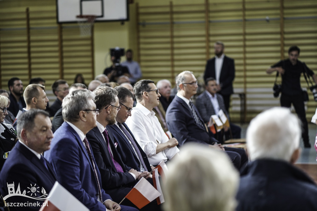 Mateusz Morawiecki w Turowie