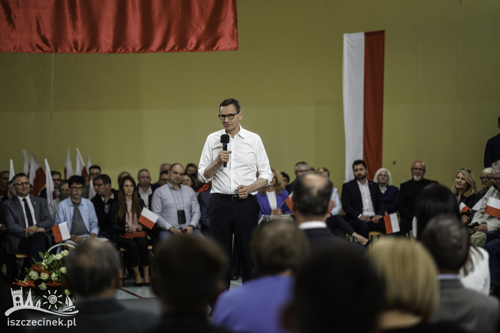 Mateusz Morawiecki w Turowie