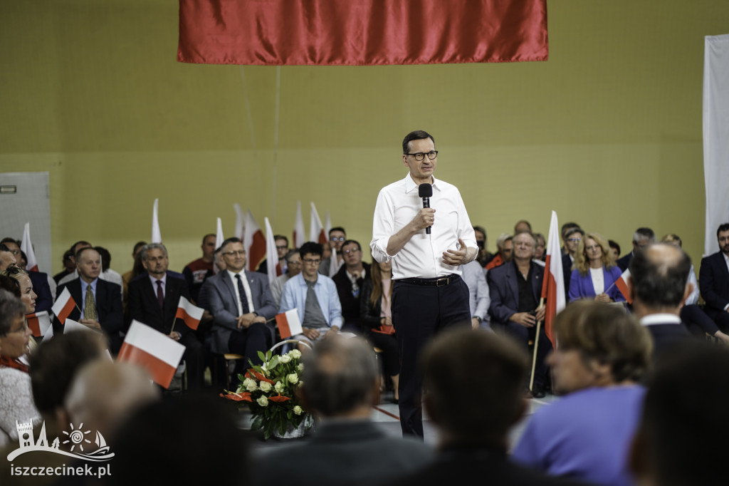 Mateusz Morawiecki w Turowie