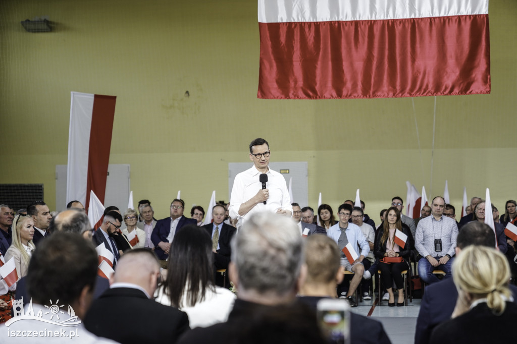 Mateusz Morawiecki w Turowie