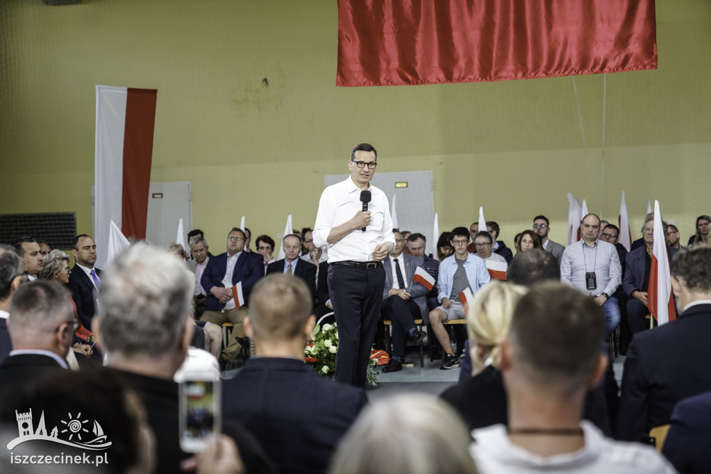 Mateusz Morawiecki w Turowie