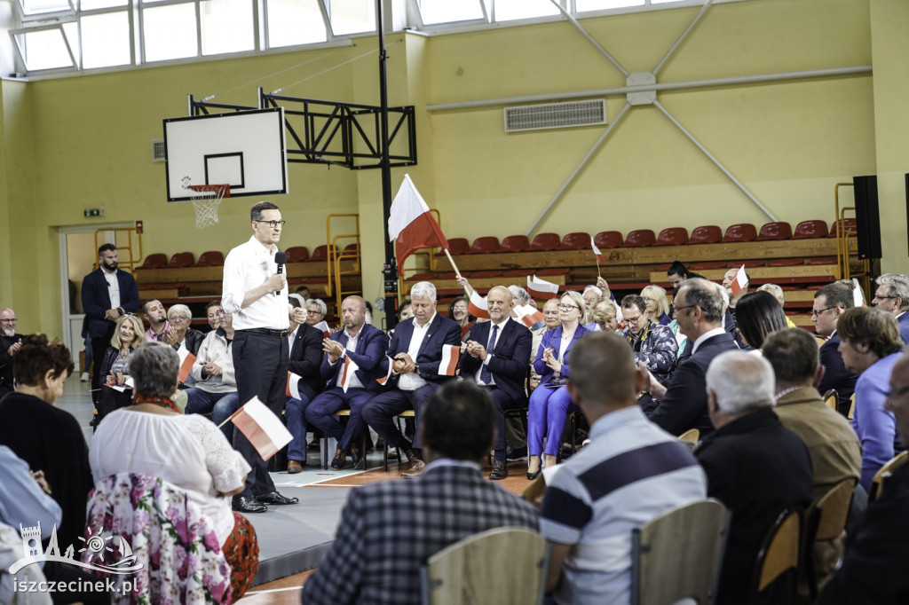 Mateusz Morawiecki w Turowie