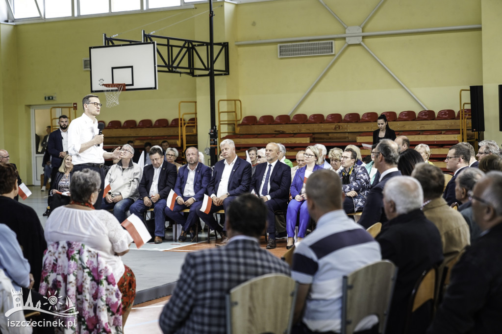 Mateusz Morawiecki w Turowie