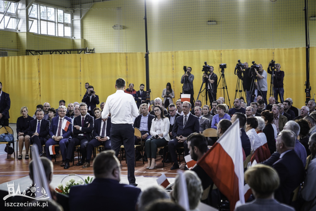 Mateusz Morawiecki w Turowie
