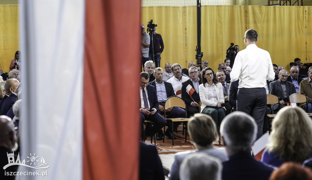 Mateusz Morawiecki w Turowie