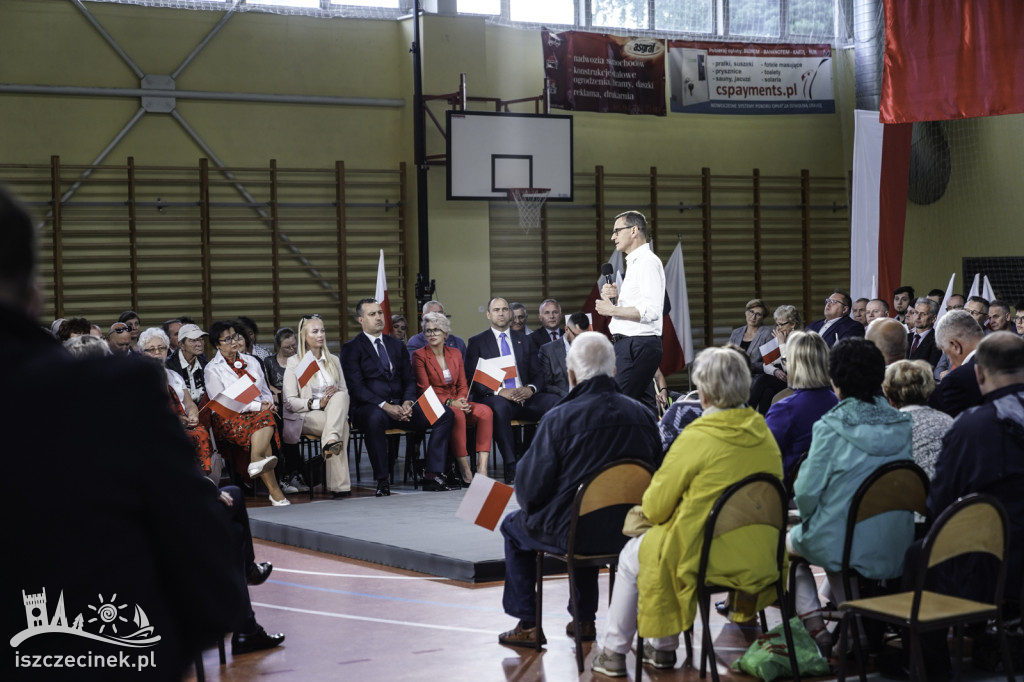 Mateusz Morawiecki w Turowie
