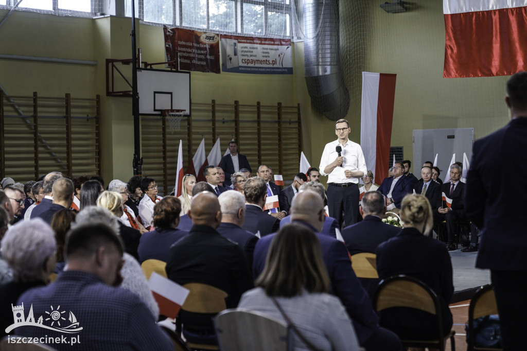 Mateusz Morawiecki w Turowie